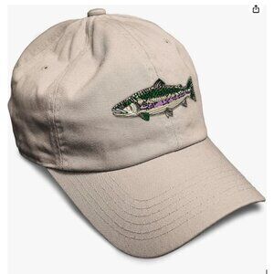 *NWT* Rainbow Trout Baseball Hat Cap